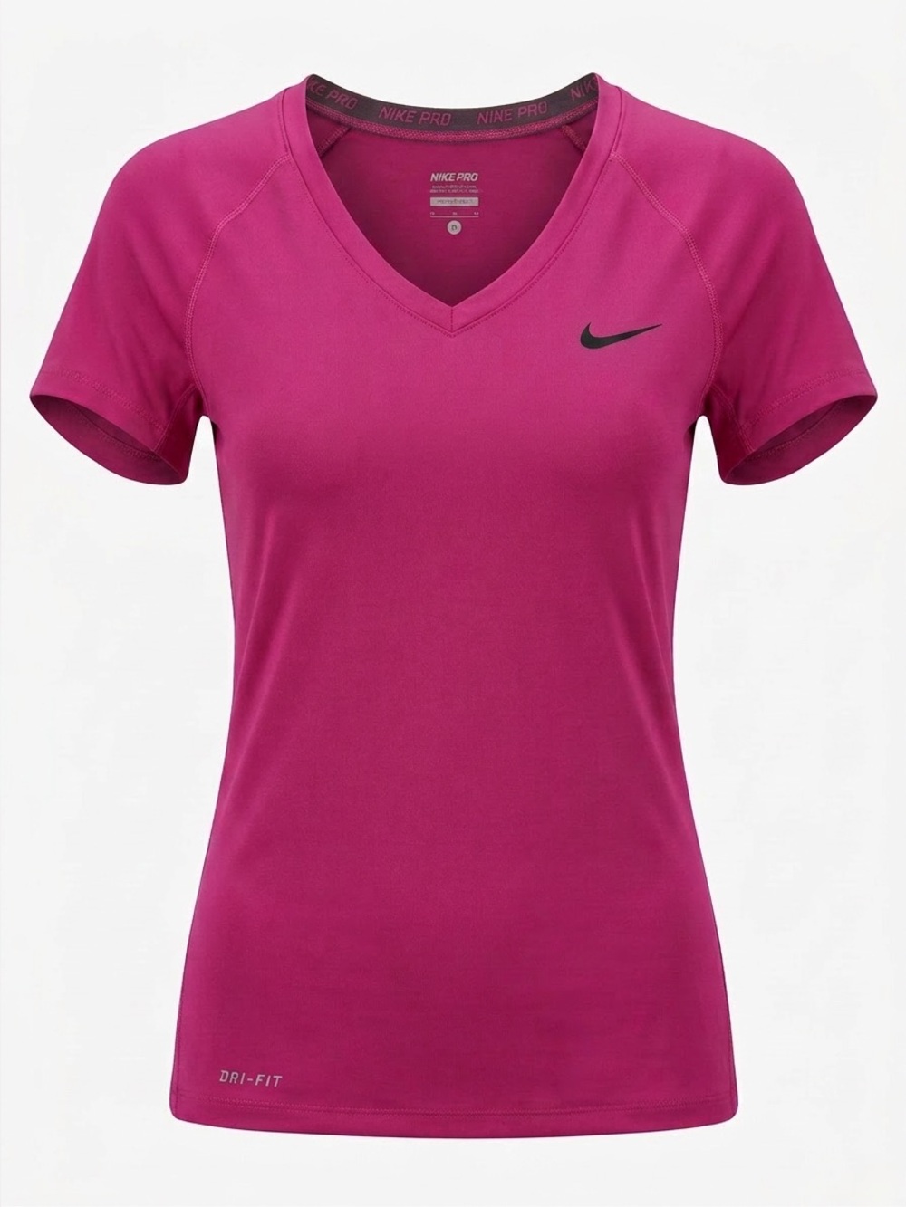 Nike Pro Fitted V-Neck II Women's Shirt -M - Picture 3 of 7